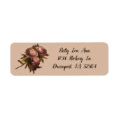 "Chickadees" [design 2] ラベル (正面)