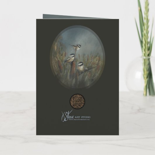 Chickadees Pond カード (裏面)