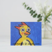 Chickarificの幸せな郵便はがき ポストカード (スタンド正面)