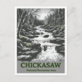 Chickasaw National Recreation Area Oklahoma Travel ポストカード (正面)
