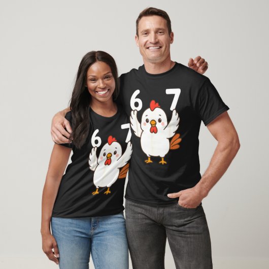 Chicken 67 Meme Six Seven Funny Gen Alpha  Tシャツ (ユニセックス)