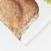 Chicken And Rooster Art, Poultry, Farm Animals フリースブランケット (角)