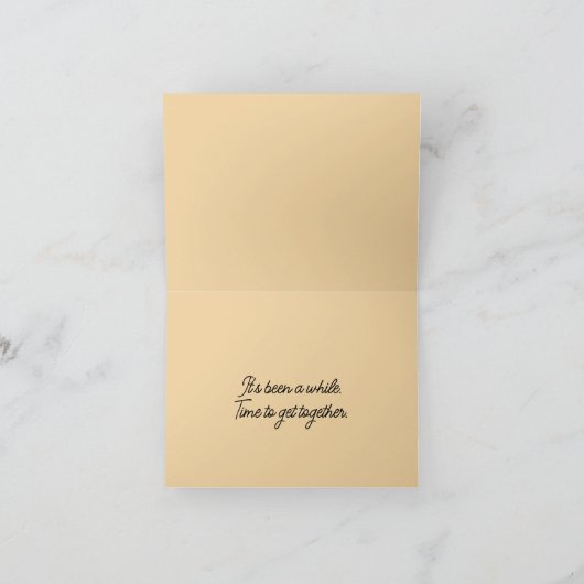 Chicken Art Pattern Inside Template Text カード (内部)