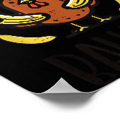 Chicken Banana Cute Song Dance Fruit Kids Youth Me ポスター (角)