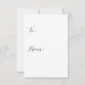 Chicken Barnyard Love, Peace Valentine's day card ノートカード (裏面)