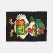 Chicken Basketball 67 Gen Alpha Slang Srts Men Boy フリースブランケット (正面(横))