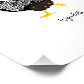 chicken breeds chart ポスター (コーナー)