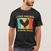 Chicken  Chicken  Women Men Farmer Tシャツ (正面)