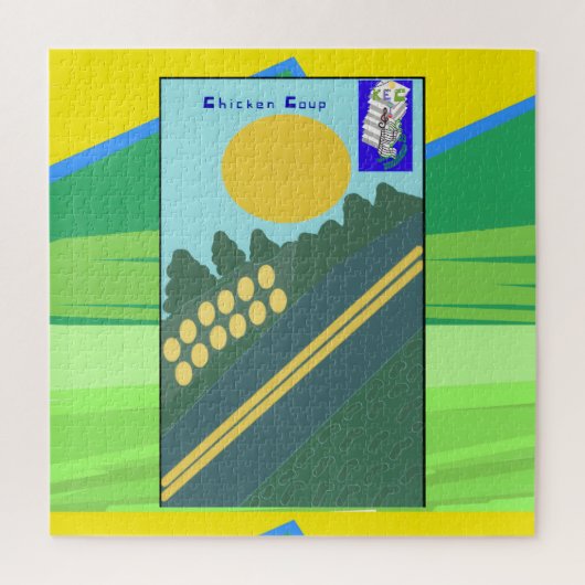 Chicken Coup  ジグソーパズル (縦)