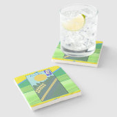 Chicken Coup ストーンコースター (横)