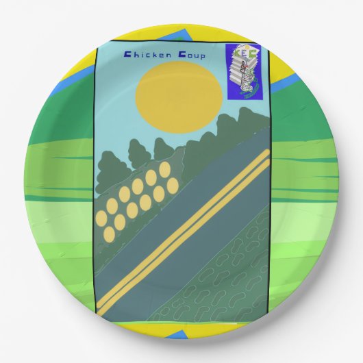 Chicken Coup  ペーパープレート (正面)