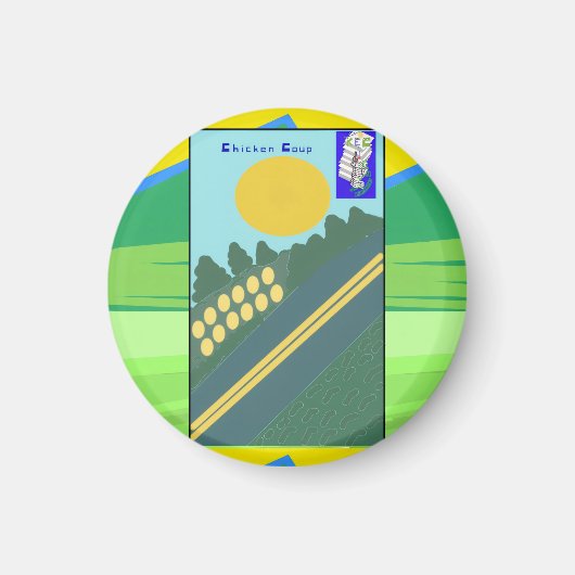 Chicken Coup  マグネット (正面)