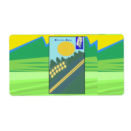 Chicken Coup  ラベル (正面)