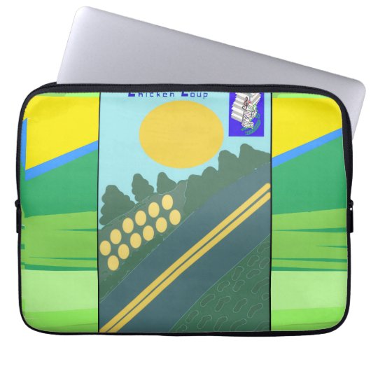Chicken Coup Electronics Bag ラップトップスリーブ (正面)