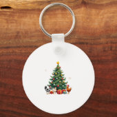 Chicken Cow Goat Horse Farm Animal Farmer Christma キーホルダー (正面)