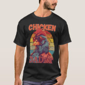 Chicken Daddy   a fun design for every rooster in  Tシャツ (正面)