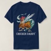 Chicken Daddy Chicken Dad Farmer Poultry Farmer  Tシャツ (デザイン正面)
