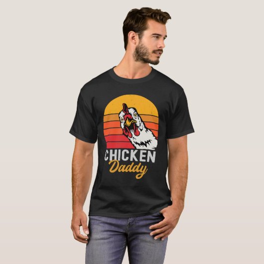 Chicken Daddy Vintage Farmer Tシャツ (正面フル)