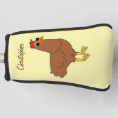 Chicken Design ゴルフヘッドカバー (正面)