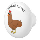 Chicken Design Personalised セラミックノブ (右)