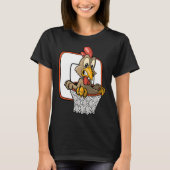 Chicken Dunking Basketball Tシャツ (正面)
