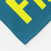 Chicken Easter Chick 1  フリースブランケット (角)