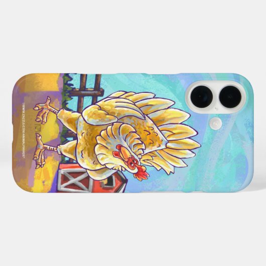 Chicken Electronics Case-Mate iPhoneケース (裏面 (横))