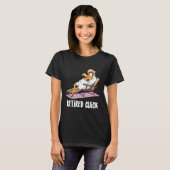Chicken enjoying sun retiremen tシャツ (正面フル)