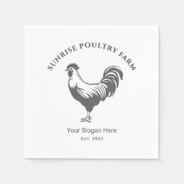 Chicken Farm Paper Napkin スタンダードカクテルナプキン