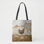 Chicken Farm Tote Bag Full Print トートバッグ (正面)