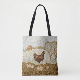 Chicken Farm Tote Bag Full Print トートバッグ