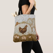Chicken Farm Tote Bag Full Print トートバッグ (クローズアップ)