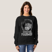 Chicken Farmer Agriculture Agriculteur Farmer Farm スウェットシャツ (正面フル)