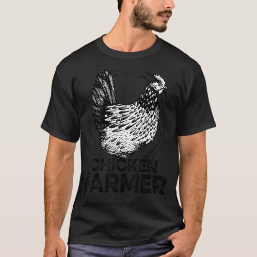 Chicken Farmer Agriculture Agriculteur Farmer Farm Tシャツ (正面)