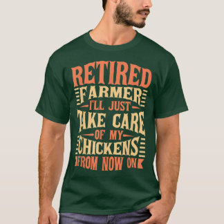 Chicken Farmer Hen  Tシャツ
