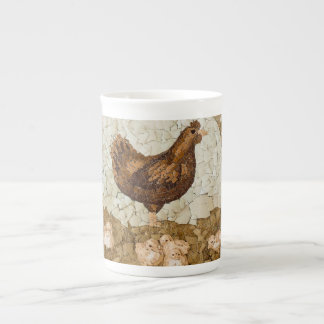 Chicken Farmyard Bone China Mug ボーンチャイナマグカップ