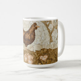 Chicken Farmyard Mug コーヒーマグカップ