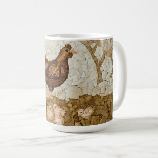 Chicken Farmyard Mug コーヒーマグカップ