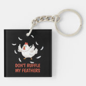 Chicken Feathers キーホルダー (裏面)