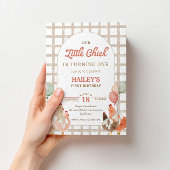 Chicken First Birthday Invitation 招待状