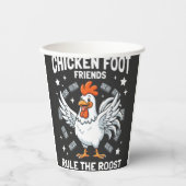 Chicken Foot Friends Rule the Roost 紙コップ (正面)