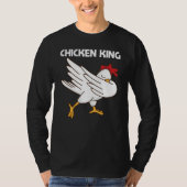 Chicken For Men Dad Poultry Rooster Egg Tシャツ (正面)