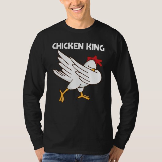 Chicken For Men Dad Poultry Rooster Egg Tシャツ (正面)