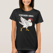 Chicken For Men Dad Poultry Rooster Egg Tシャツ (正面)