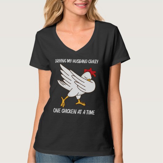 Chicken For Women Mom Poultry Rooster Egg Tシャツ (正面)