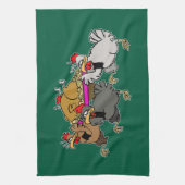 Chicken funeral キッチンタオル (縦)