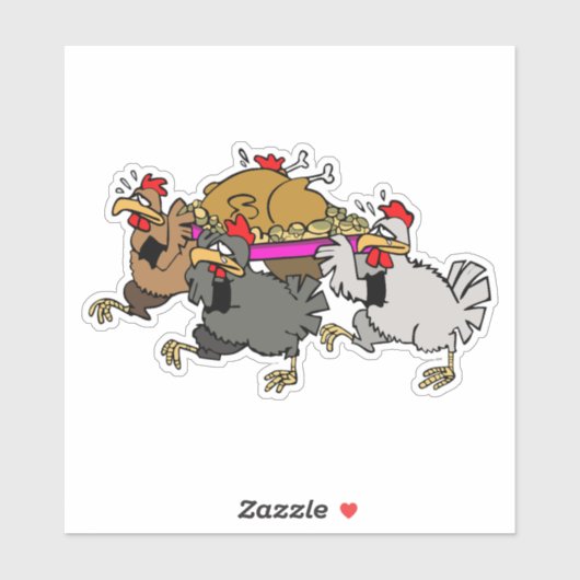 Chicken funeral シール (シート)