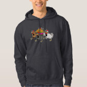 Chicken funeral パーカ (正面)