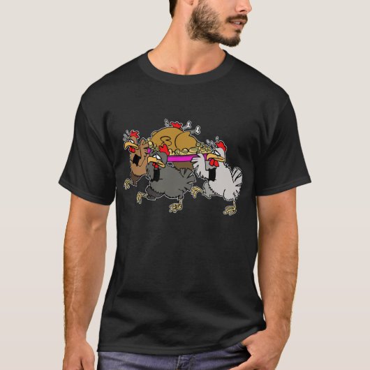 Chicken funeral tシャツ (正面)