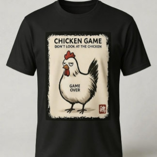 Chicken Game – Don’t Look at the Chicken Funny Tシャツ